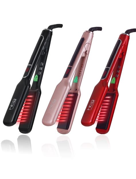 Htg Professional Hair Straightener Hair Flat Iron With Negative Ion