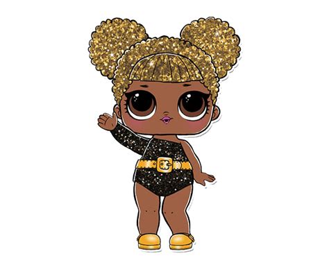 Free Queen Bee Lol Surprise Svg Dxf Png Eps