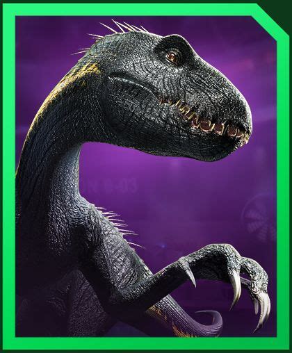 Inspired by jurassic world alive mobile game. Indoraptor (With images) | Jurassic world, Jurassic park ...