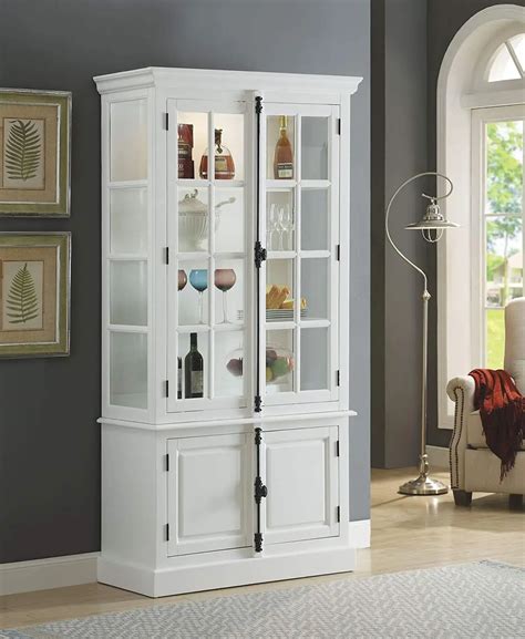 Cheap White Curio Cabinet Glass Doors Find White Curio Cabinet Glass