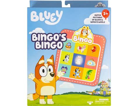 Bluey Bingos Bingo Card Game Au
