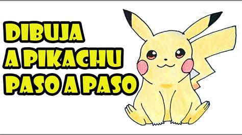 Como Dibujar A Pikachu Facil Paso A Paso How To Draw Pikachu Easy
