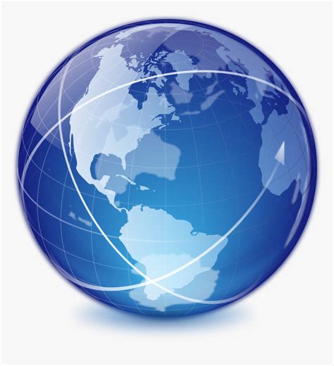 Transparent Internet Globe Clipart Transparent Background World Icon