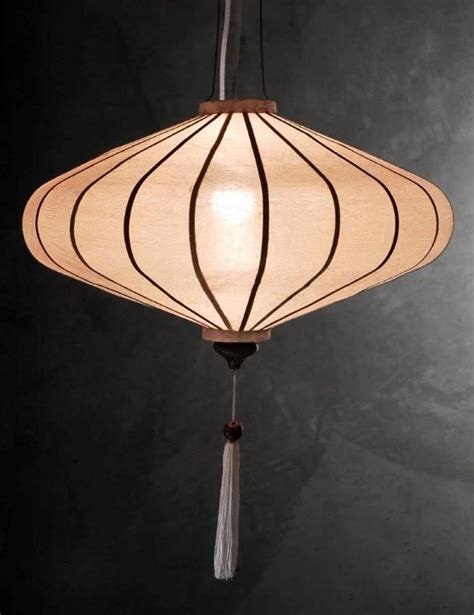 White Vietnamese Silk Lantern Pendant Ceiling Lamp Bedroom Ceiling