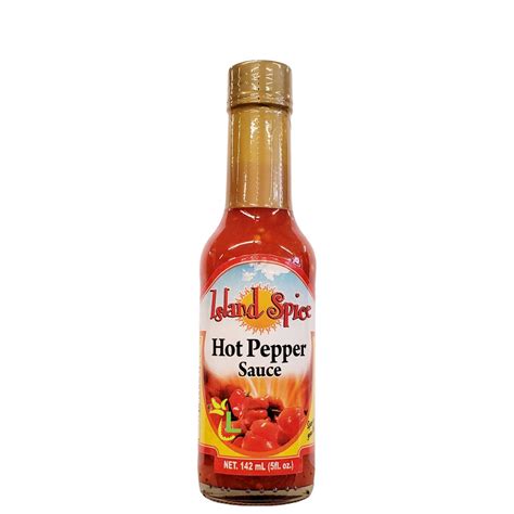 Island Spice Pepper Sauce Hot 5oz Loshusan Supermarket Island Spice Jamaica