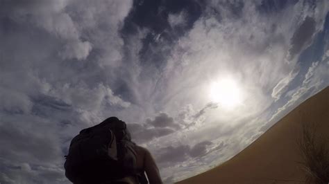 Tracking Shot In Desert 5 Cycling The Sahara Cycling Across The Sahara