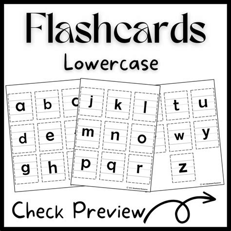 Bright Alphabet Posters And Flashcards Uppercase And Lowercase