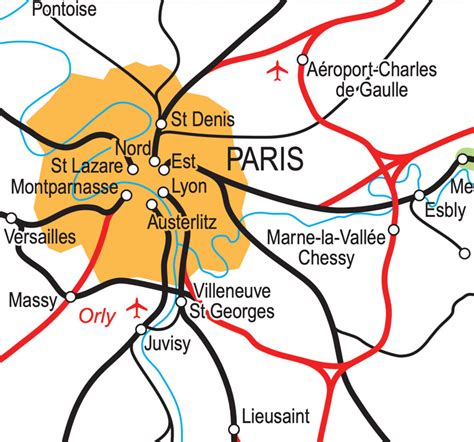 パリ 北駅：チケット、地図、出発到着情報、ガイド、路線 G2rail