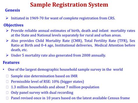 Ppt The Global Summit On Crvs Civil Registration System And Sample