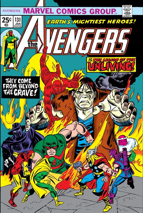 Avengers Vol 1 131 Marvel Database Fandom Powered By Wikia