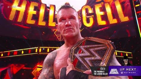 Randy Orton Wins Wwe Championship At Hell In A Cell
