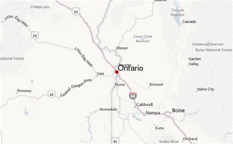 Ontario Oregon Location Guide