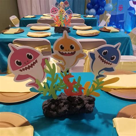 Baby Shark Theme Birthday Party