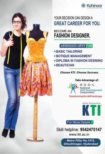 10am To 7pm 1 Year Fashion Designing Courses At Rs 45000year In
