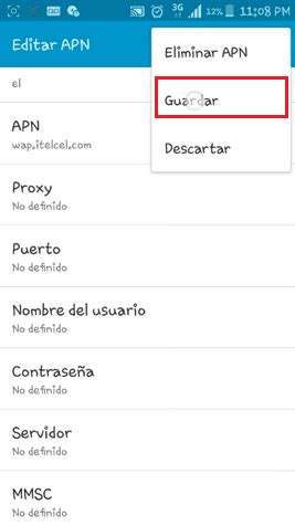 Mungkin bisa nih coba pakai cara setting apn indosat. ? Conectar APN wap Telcel al internet gratis en Android