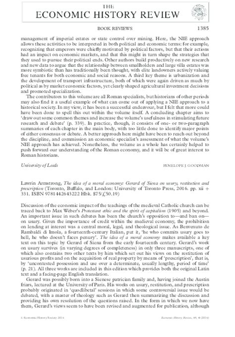 3,440 likes · 237 talking about this. (PDF) Review of Armstrong, The Idea of a Moral Economy | Stephen H Rigby - Academia.edu