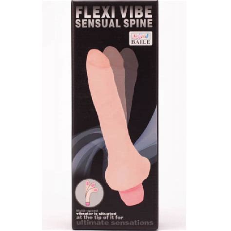 Vibrator Cyberskin Flexi Vibe Sensual Spine Sex Shop
