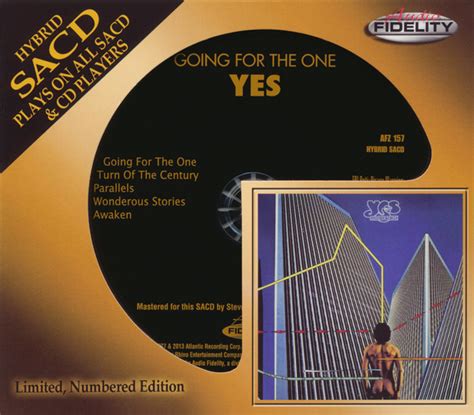 Yes Going For The One 1977 Audio Fidelity ‘2013 Sacd Iso Hi Res