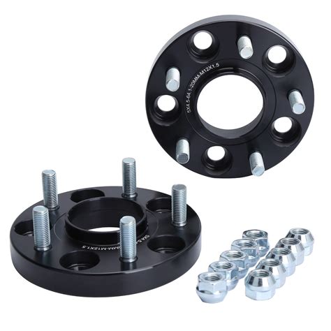 4pc 20mm Wheel Spacers Hubcentric 5x45 5x1143mm 12x15 641mm Fit