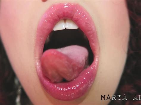 ♥ ♡ ♥ Maria Alive Pov Tongue Fetish Preview ♥ ♡ ♥ Free Porn