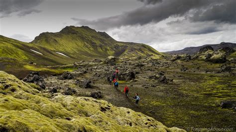 Moonscape Trekking In The Icelandic Highlands Traipsing About