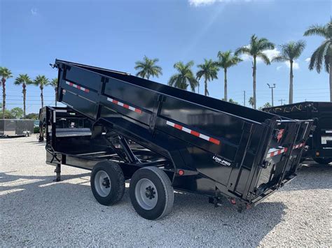 Pj X Gooseneck Dump Trailer Ton De All American Trailer Company