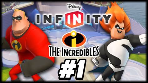 Disney Infinity Wii U The Incredibles Playset Co Op Let S Play Episode 1 Youtube