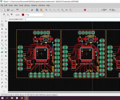 Simple Way To Make Panelize Pcb In Eagle Cad Instructables