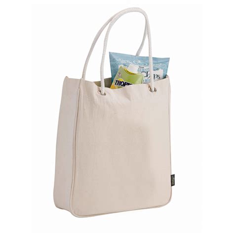 Personalized Essential Organic Cotton Carry All Tote Bags Le790105