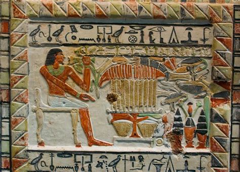 Egyptian Hieroglyphics Ancient Egypt Hieroglyphics Held At