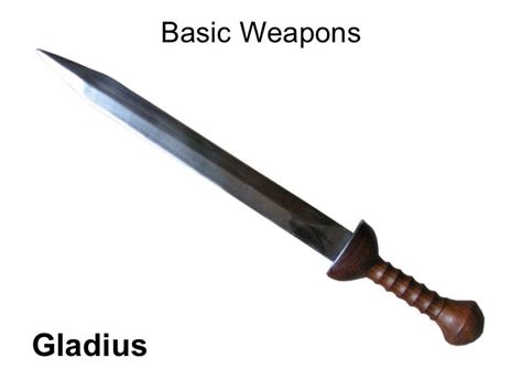Roman Weapons