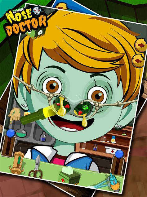 App Shopper Zombie Nose Doctor Deluxe A Monster Surgery And Salon