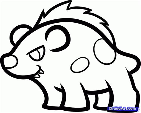 Flower colouring pictures for kids. How to Draw a Hyena for Kids, Step by Step, Animals For ...