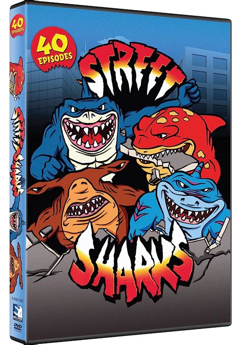 Street Sharks The Complete Series Ripster Jab Streex Big Slammu Ron Harris