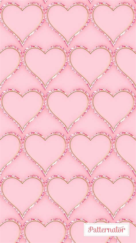 Pin By Wurthit On Patternator Wallpaper Pink Wallpaper Iphone Heart