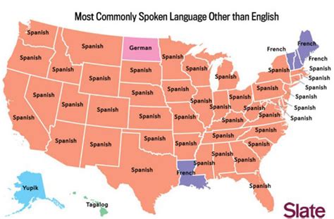 The Most Commonly Spoken Language Of Each State Thats