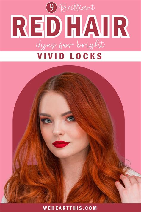9 Best Red Hair Dyes For Bright Vivid Red Locks