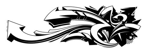 Black And White Graffiti Backgrounds 374847 Vector Art At Vecteezy