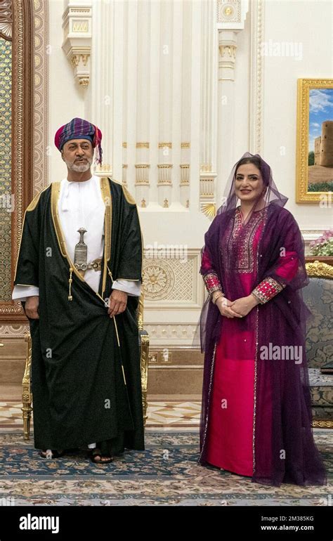 Sultan Of Oman Haitham Bin Tariq Al Said The Honorable Lady Ahad Bint
