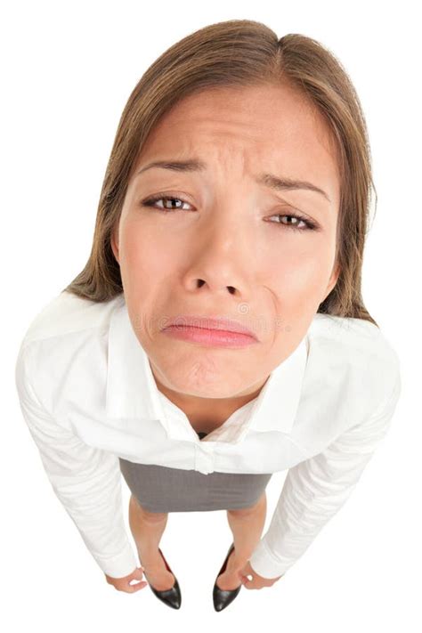 Sad Crying Disappointed Funny Business Woman Stock Image Image 29565301