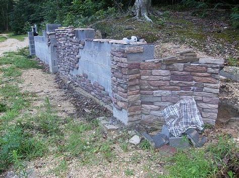Ever think about making your own veneer? This is the actual veneer I made installed on the retaining wall I built | Stone exterior houses ...