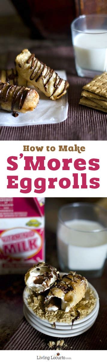 Eggs are most commonly thought of as a key ingredient in a number of savoury dishes, however it's important to keep in mind that while many of these dishes are easy desserts to make, eggs can still scramble when being added to hot batters and other liquids so, for the best desserts, ensure that all. S'mores Egg Rolls Recipe | Easy Chocolate Marshmallow Dessert