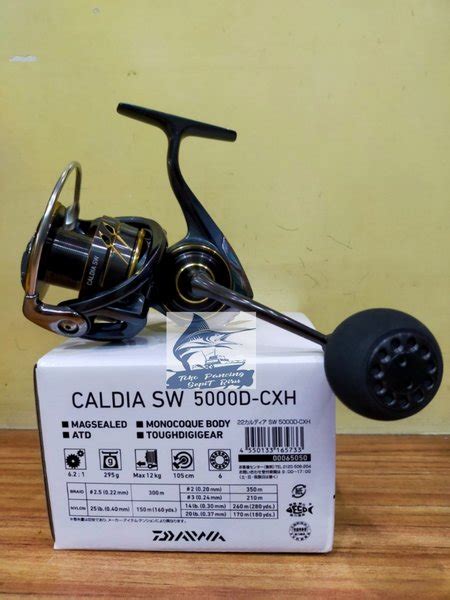Jual Reel Spinning Daiwa CALDIA SW 5000D CXH NEW 2022 Di Lapak