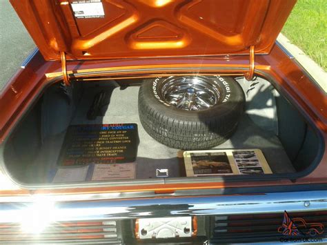 1972 Mercury Cougar 460 Cubic Inch 475 Hspbig Block Muscle Car