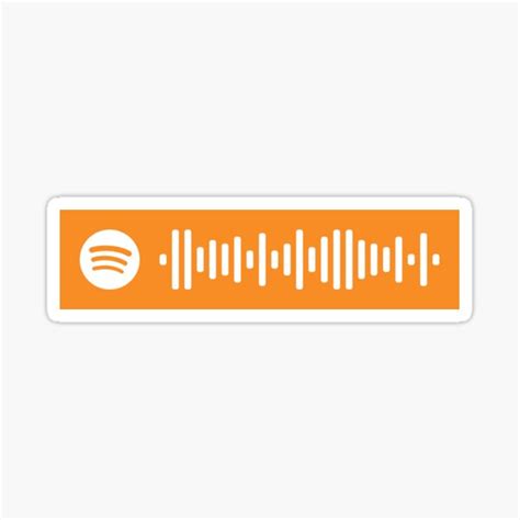 Beautiful Crazy Luke Combs Spotify Music Code Sticker For Sale By