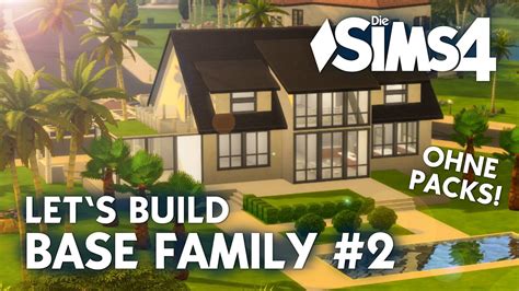If you would like to support us, make a donation! Die Sims 4 Haus bauen ohne Packs | Base Family #2 ...