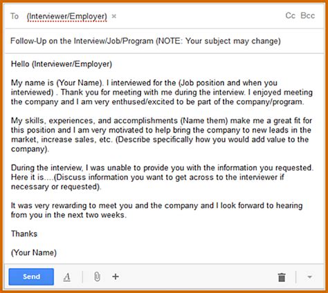 Why interview follow up emails are a big deal? Job Application Follow Up Email Sample | Interview follow ...