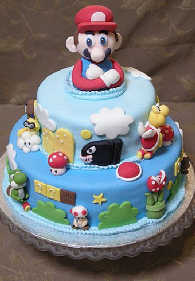 This terrific mario cake was made by tatyana kitina. My Funny: Birthday Cakes & Cupcakes With Mario Bros Themes ...