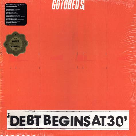 the gotobeds debt begins at 30 2019 blue with white marbling vinyl discogs