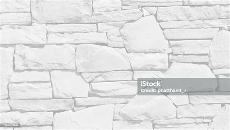 White Stone Wall As A Background Or Texture Stock Photo Download
